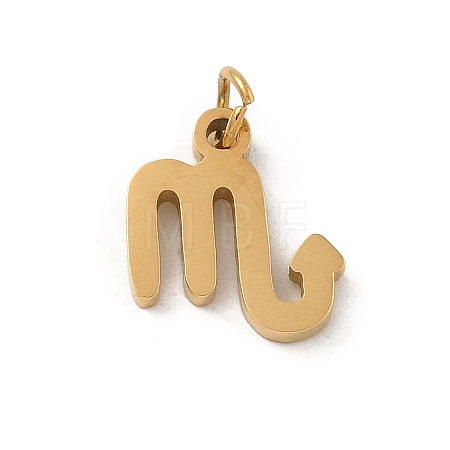 304 Stainless Steel Charms STAS-R001-04G-08-1