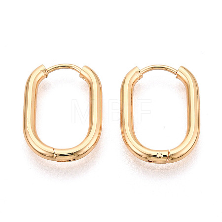 304 Stainless Steel Hoop Earrings STAS-T074-29G-1
