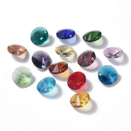 Glass Charms RGLA-L026-C-1