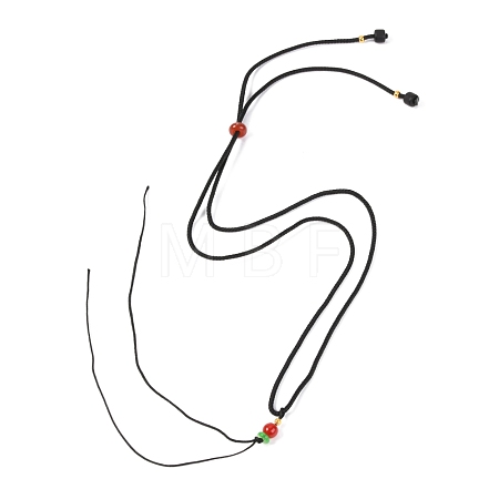Braided Nylon Cord Necklace Making NCOR-G019-02B-1