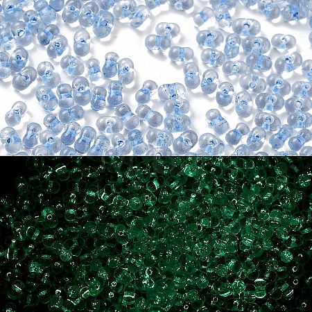 Luminous Glass Seed Beads SEED-A033-07G-1