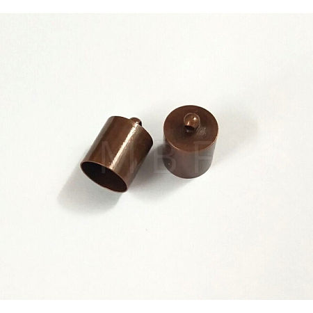 Brass Cord Ends LS-X-KK-D219-12x8-R-NF-1