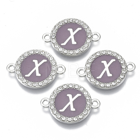 Alloy Enamel Links Connectors ENAM-TAC0003-01S-01X-1