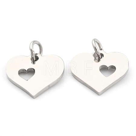 Non-Tarnish 304 Stainless Steel Pendants STAS-Q201-T457S-1