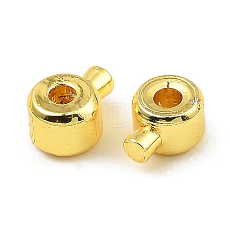 Brass Crimp Beads KK-Z030-17B-G-1