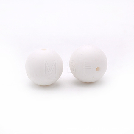 Silicone Beads Round Rubber Bead 15MM Loose Spacer Beads for DIY Supplies Jewelry Keychain Making FIND-SX0001-204-1