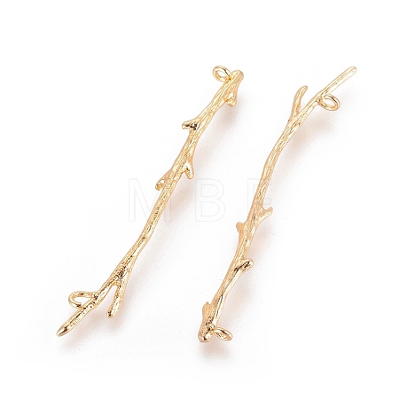 Brass Links X-KK-T014-76G-1