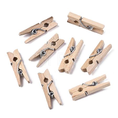 Wooden Craft Pegs Clips WOOD-R249-017-1