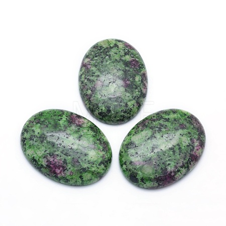 Natural Ruby in Zoisite Cabochons X-G-P393-I22-1
