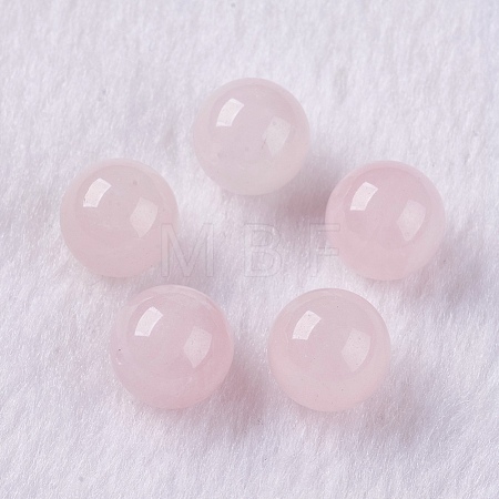 Natural Rose Quartz Beads G-K275-28-6mm-1