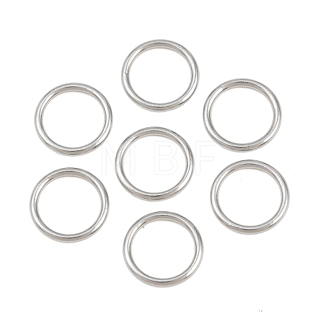 304 Stainless Steel Closed Jump Rings STAS-G393-06P-19-1