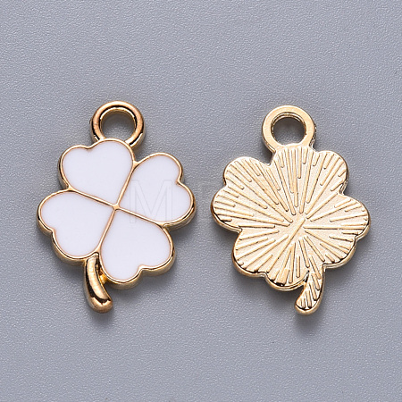 Alloy Enamel Pendants ENAM-S121-050B-1