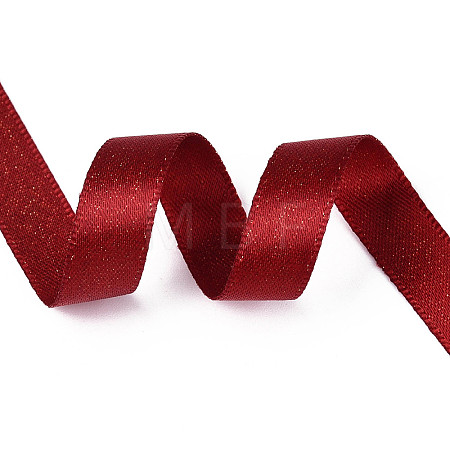 Polyester Satin Wired Ribbon SRIB-T009-08B-1