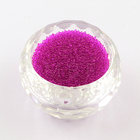 Transparent DIY 3D Nail Art Decoration Mini Glass Beads MRMJ-R038-C10-1