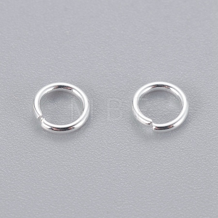 Tarnish Resistant 304 Stainless Steel Open Jump Rings STAS-E464-09A-S-1