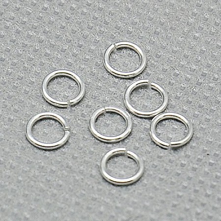 925 Sterling Silver Open Jump Rings STER-A005-28-1