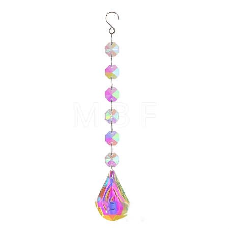 Crystal Glass Sun Catcher Pendant PW-WG84693-06-1