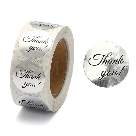 1 Inch Thank You Stickers DIY-G025-J01-1