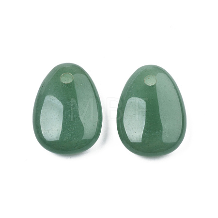 Natural Green Aventurine Pendants G-N0325-15C-1