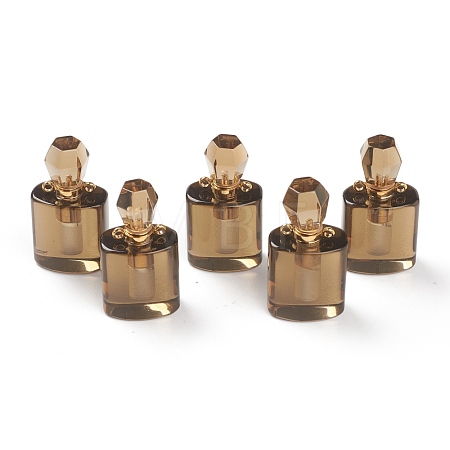 Natural Smoky Quartz Pendants G-H252-E03-1