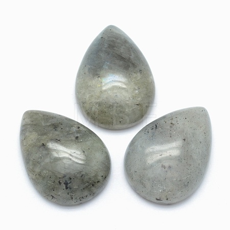 Natural Labradorite Cabochons G-E491-B-14-1
