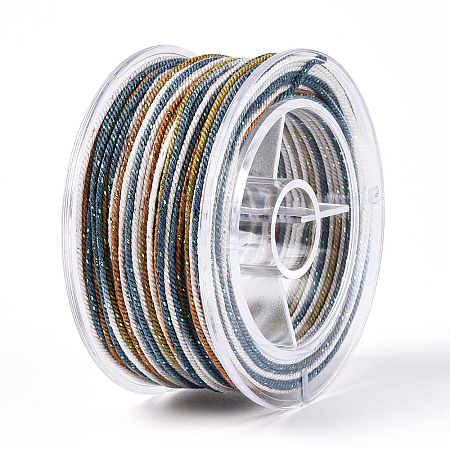 27M Segment Dyed Round Polyester Twisted Cords OCOR-N009-02A-10-1