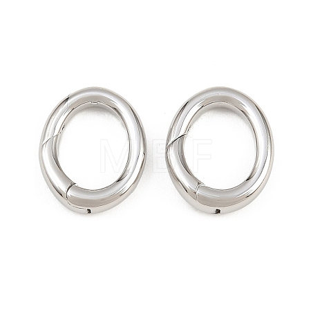 Brass Spring Gate Rings KK-H292-58C-P-1