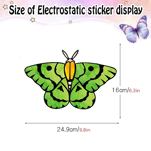 Waterproof PVC Electrostatic Window Sticker PW-WGB50CC-32-1