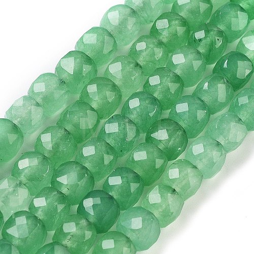 Natural Green Aventurine Beads Strands G-H028-A02-01-1