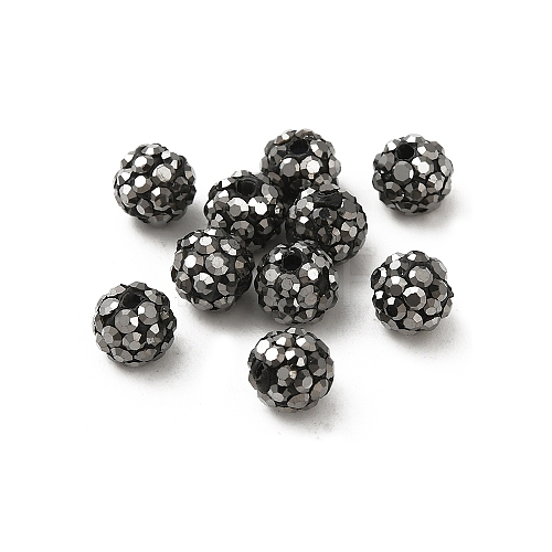 Pave Disco Ball Beads RB-Q195-A6mm-1-1
