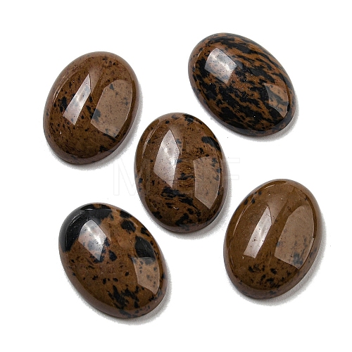 Natural Mahogany Obsidian Cabochons G-C115-01A-34-1