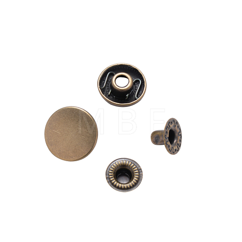 Brass Snap Buttons BUTT-Q045-001AB-1