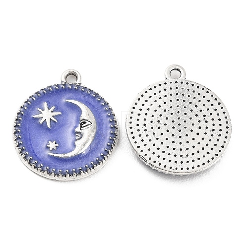 Alloy Enamel Pendants FIND-C032-08B-01P-1