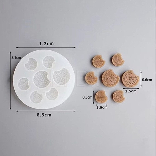 Biscuits DIY Food Grade Silicone Fondant Molds PW-WG11085-04-1