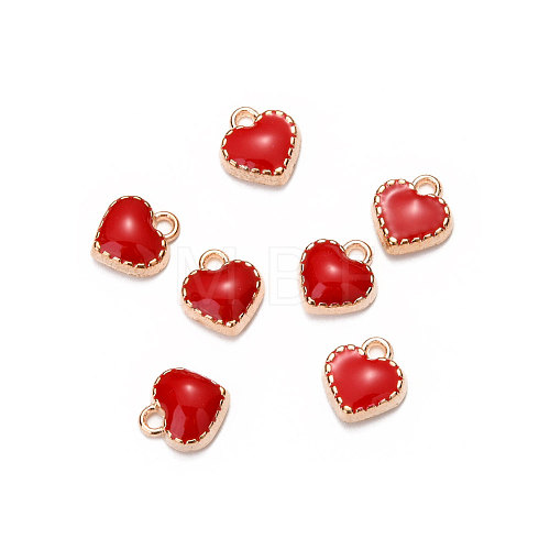 Alloy Enamel Charms ENAM-Q033-51D-1-1