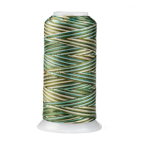 Segment Dyed Round Polyester Sewing Thread OCOR-Z001-B-13-1