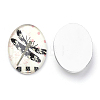 Flatback Glass Cabochons LS-X-GGLA-S034-25x18-007-2