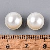 ABS Imitation Pearl Acrylic Beads OACR-S011-10mm-01-3