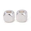 201 Stainless Steel Beads STAS-P223-09S-02-5