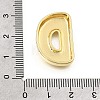 Brass Slide Charms KK-Z163-01G-D-3