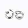 Non-Tarnish 304 Stainless Steel Open Jump Rings LS-X-STAS-H437-6x1mm-2