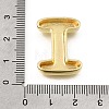 Brass Slide Charms KK-Z163-01G-I-3