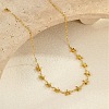 Ocean 304 Stainless Steel Link Chain Necklaces for Women NJEW-A060-01A-G-1