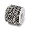 Double Link 304 Stainless Steel Cable Chain CHS-G049-03P-01-3