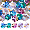 60Pcs Electroplated Glass Charms EGLA-HS0001-11-1