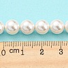 Electroplated Shell Pearl Beads Strands SHEL-F008-03B-01-4