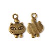 Tibetan Style Alloy Pendants EDD035Y-AB-1