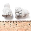 Natural Howlite Carved Figurines DJEW-L023-B03-3