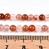 Natural Red Quartz Beads Strands G-T140-4mm-01-5