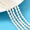 Natural Cultured Freshwater Pearl Beads Strands PEAR-I007-01N-01-1